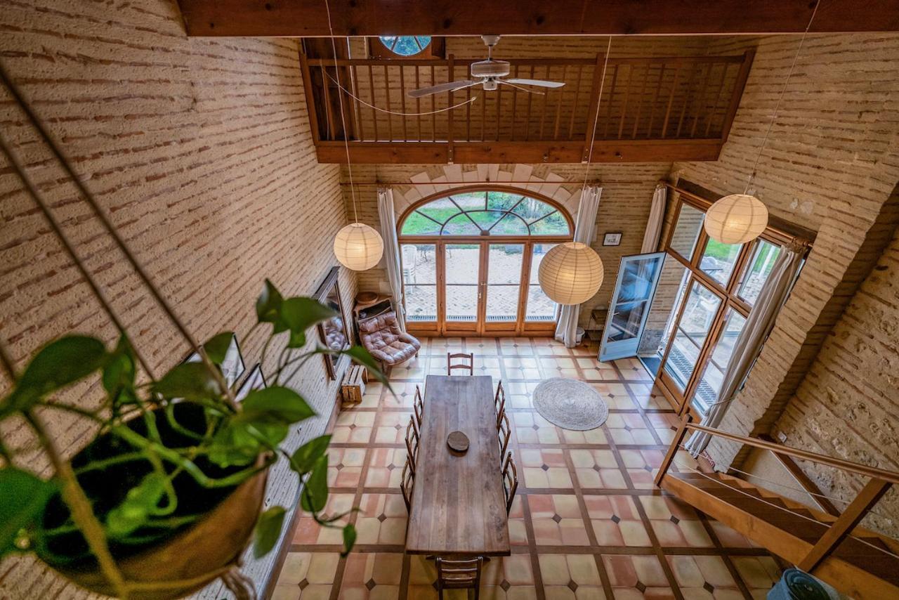 La Maison De L'Ecolieu Du Turc - Piscine Partagee Le Mas-dʼAgenais Екстериор снимка